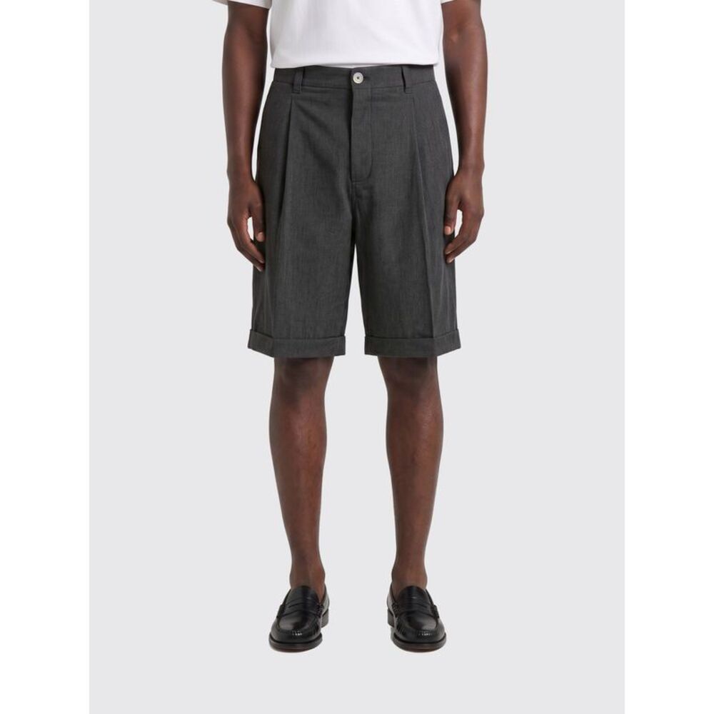 Striped Linen Tailored Shorts Jacquemus